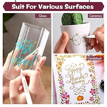 Amazon | Shuttle Art メタリック マーカーペン 24色セット